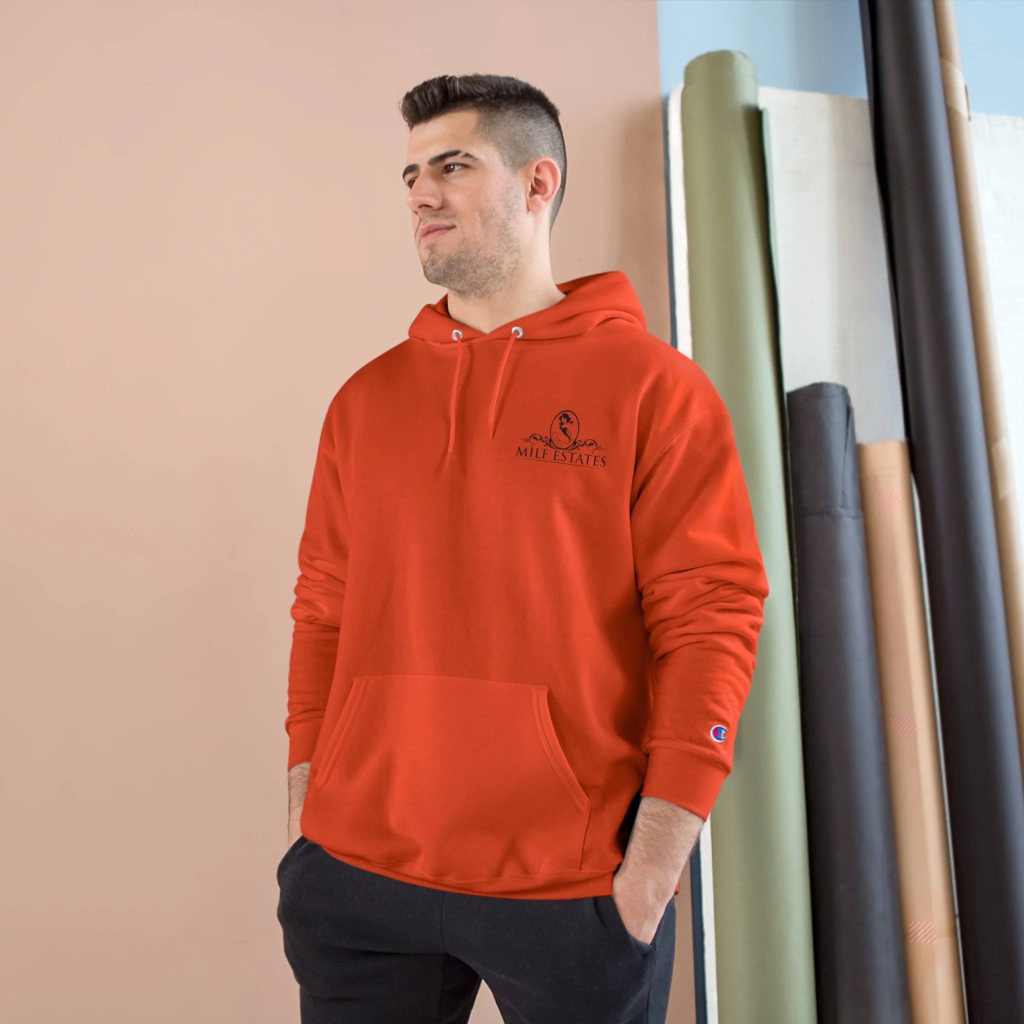 MILF ESTATES LOGO Hoodie - Image 10
