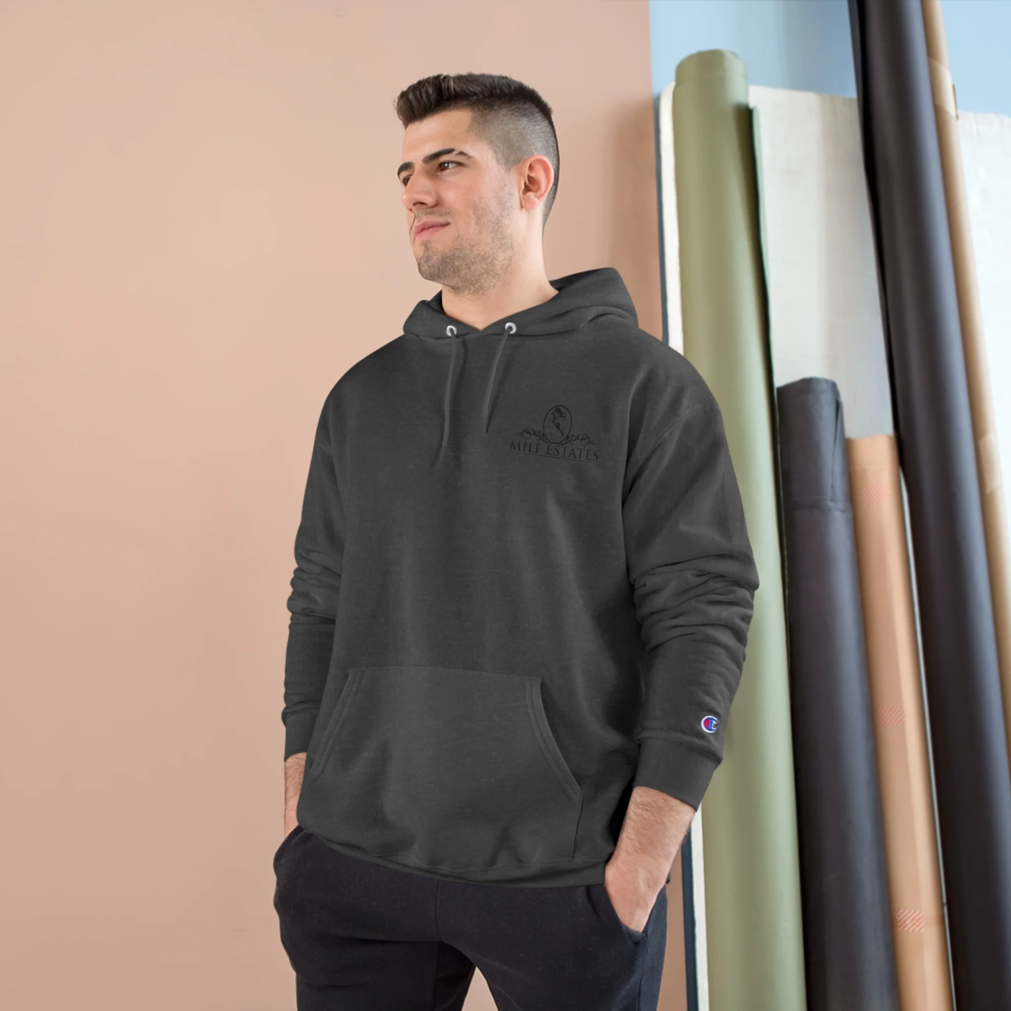 MILF ESTATES LOGO Hoodie - Image 13