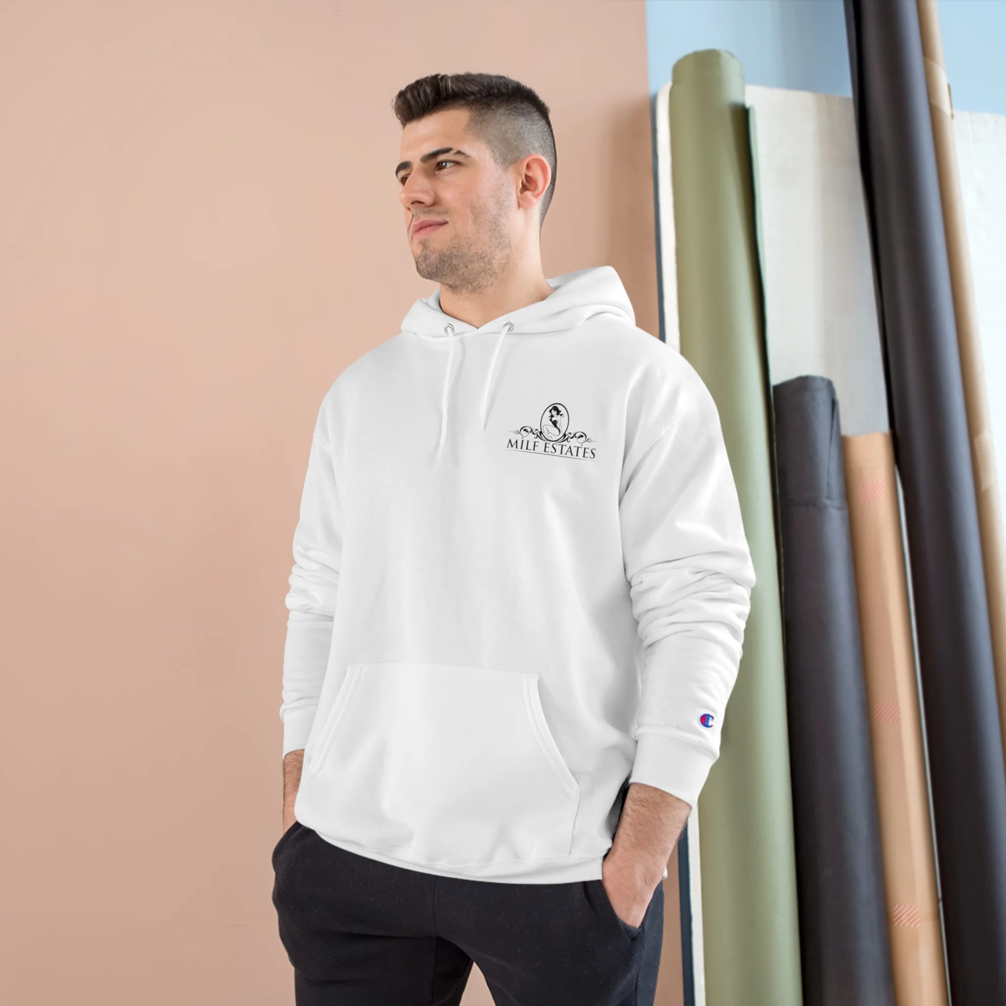 MILF ESTATES LOGO Hoodie - Image 19
