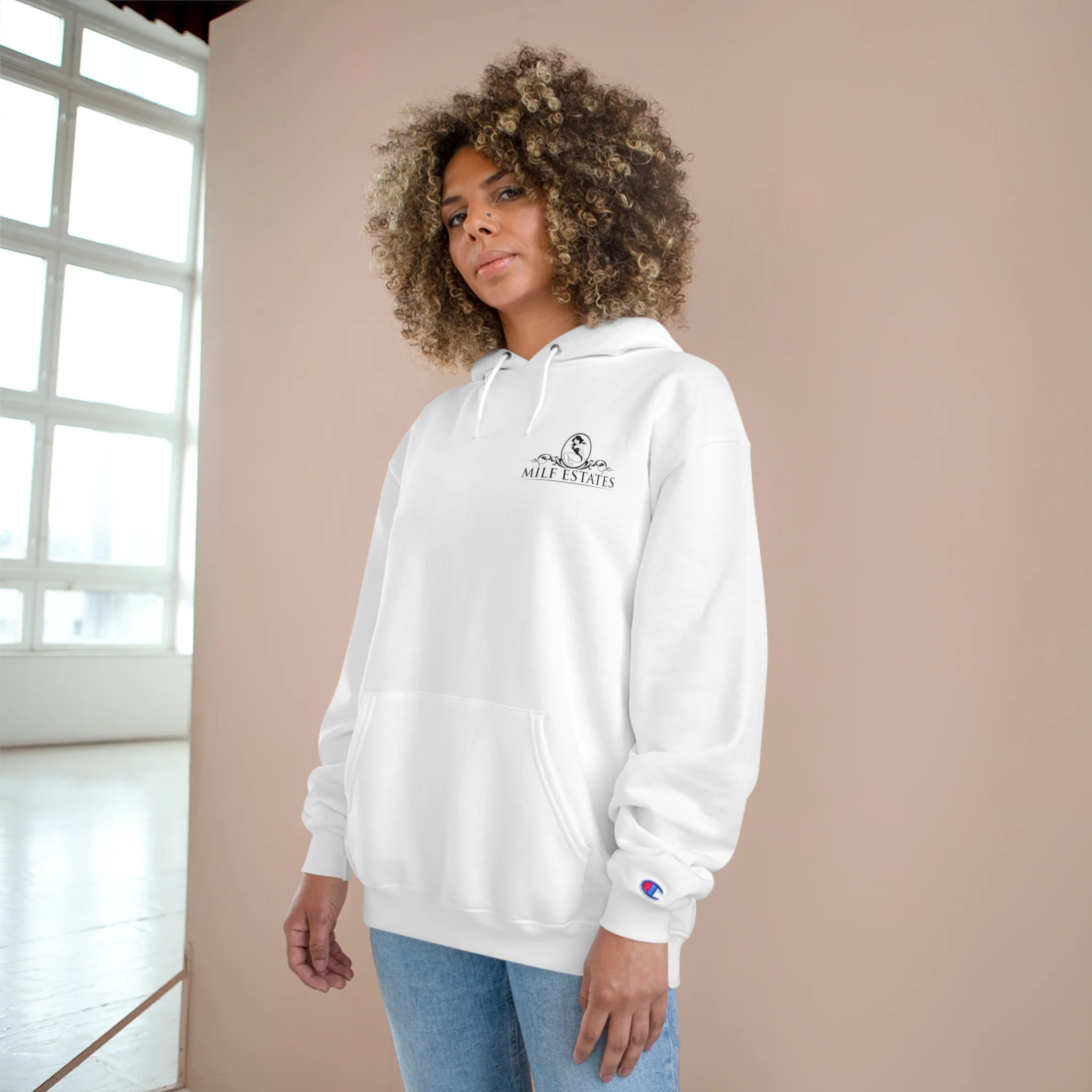 MILF ESTATES LOGO Hoodie - Image 20