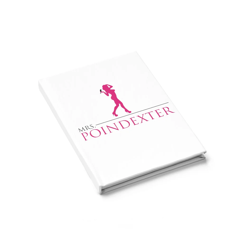 Mrs. Poindexter Journal - Ruled Line - Image 3