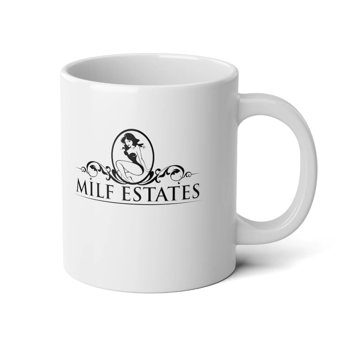 MILF ESTATES - Jumbo Mug, 20oz - Image 3