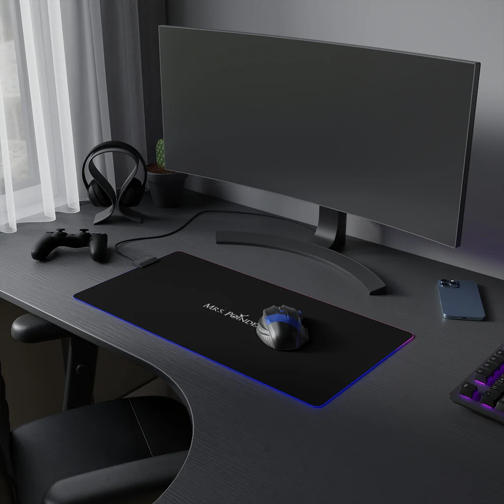 Mrs. Poindexter- Molecule LED Gaming Mouse Pad - Image 10