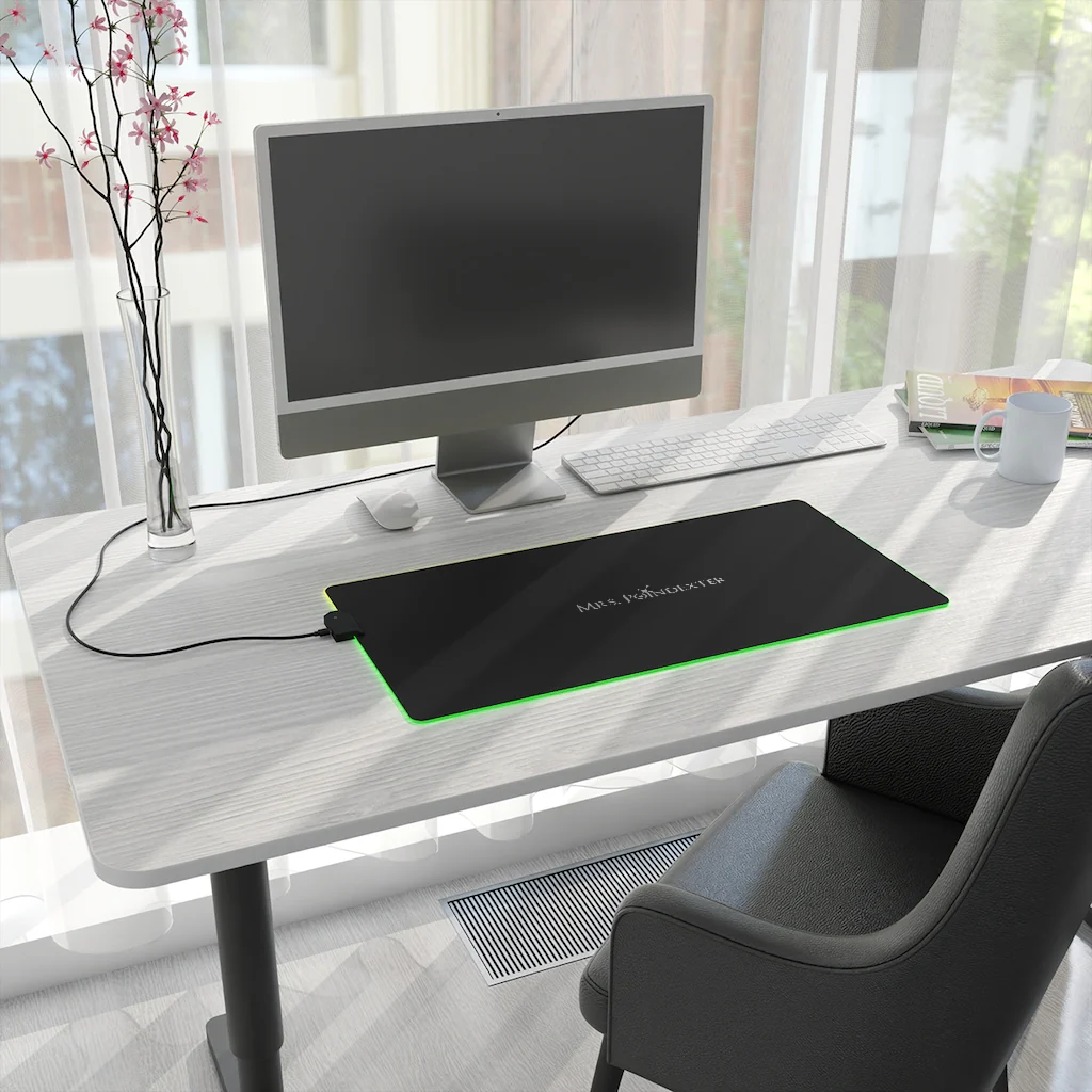 Mrs. Poindexter- Molecule LED Gaming Mouse Pad - Image 11