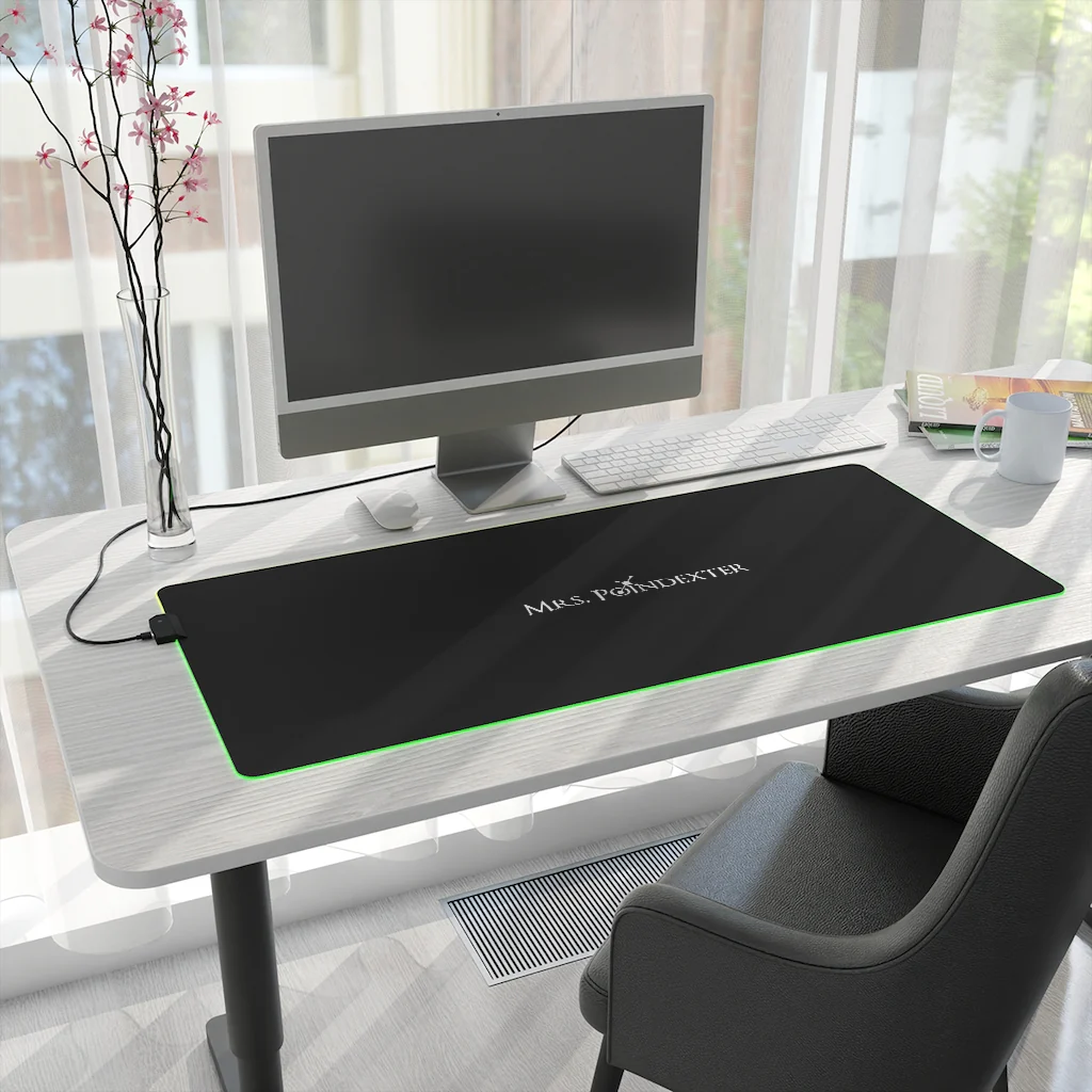 Mrs. Poindexter- Molecule LED Gaming Mouse Pad - Image 25