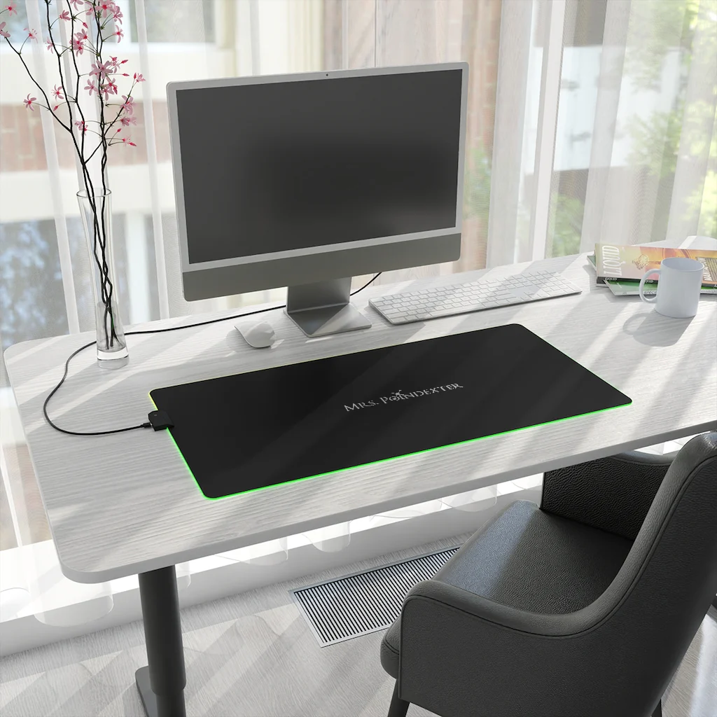 Mrs. Poindexter- Molecule LED Gaming Mouse Pad - Image 7