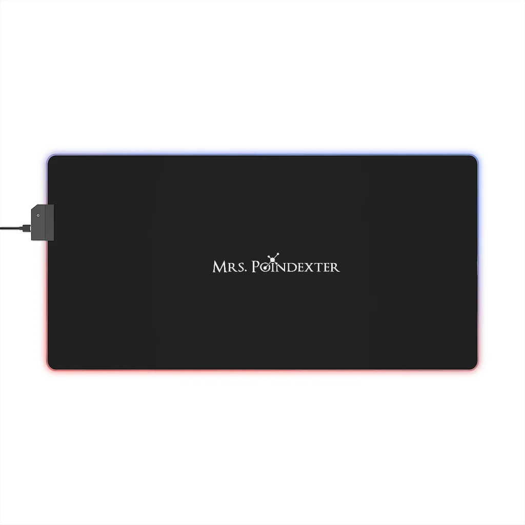 Mrs. Poindexter- Molecule LED Gaming Mouse Pad - Image 8