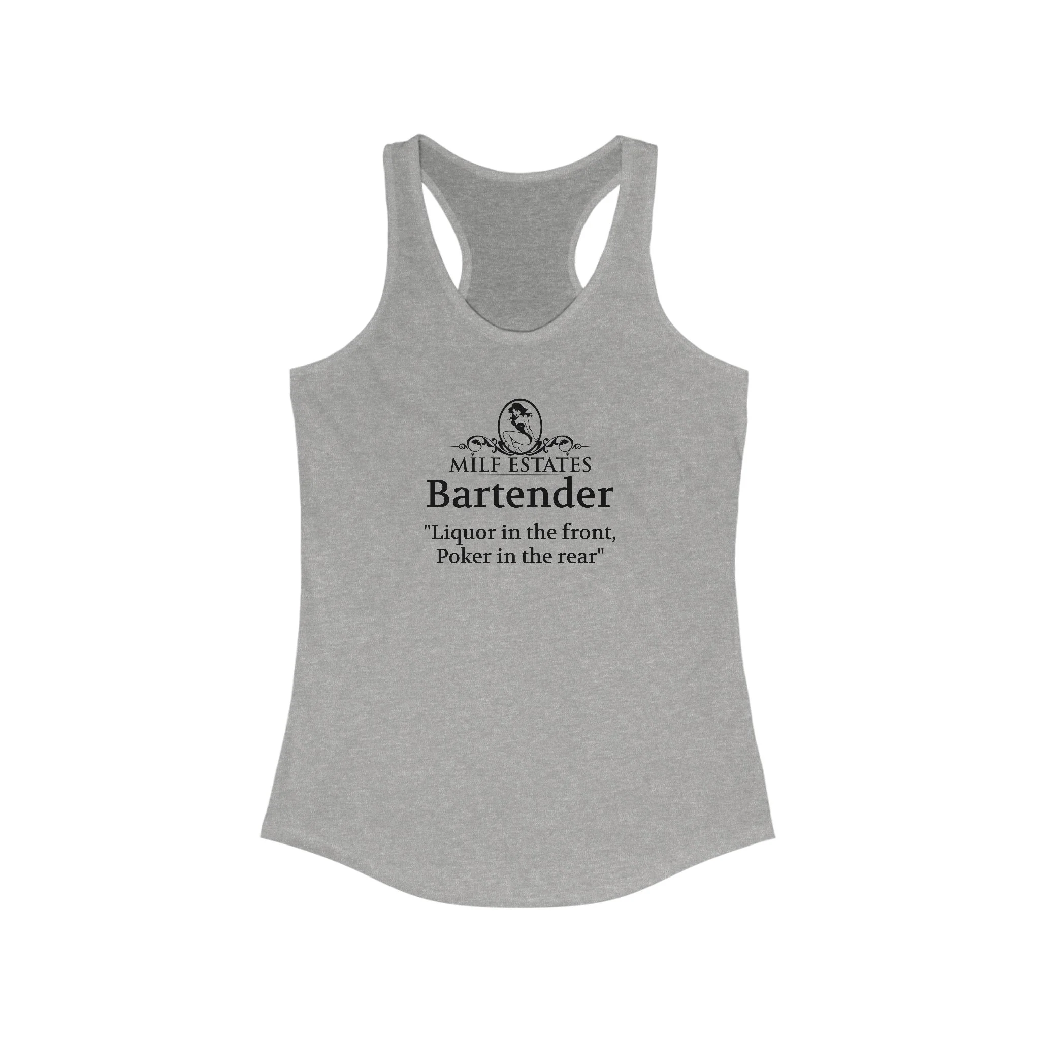 MILF ESTATES Bartender Tank - Image 3