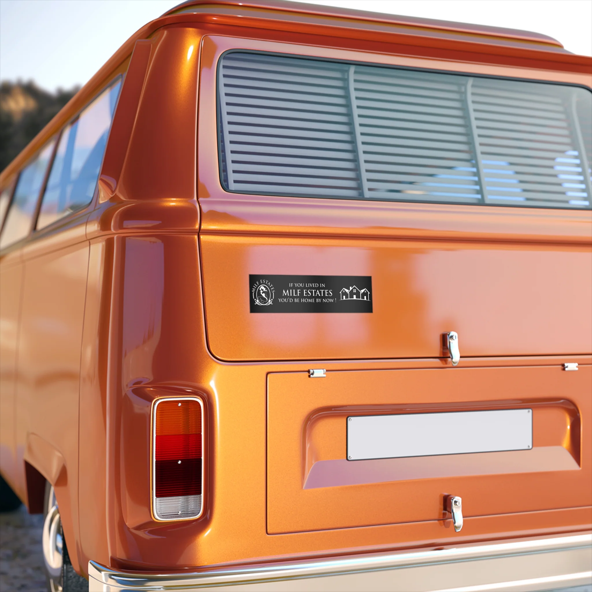 MILF ESTATES Bumper Stickers - Image 5
