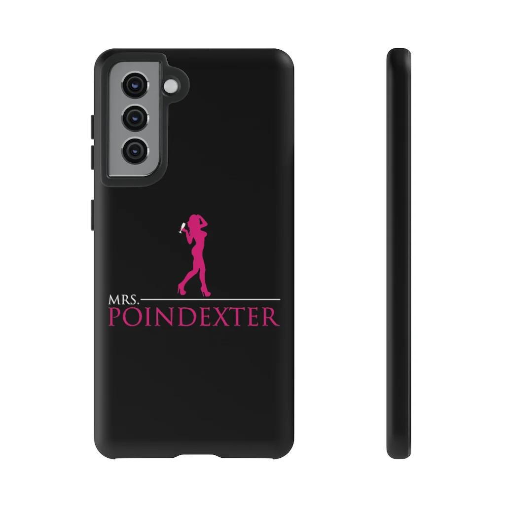 Mrs. Poindexter- Phone Case - in black - Image 39