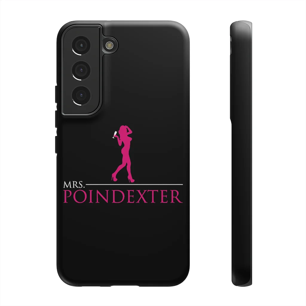 Mrs. Poindexter- Phone Case - in black - Image 53
