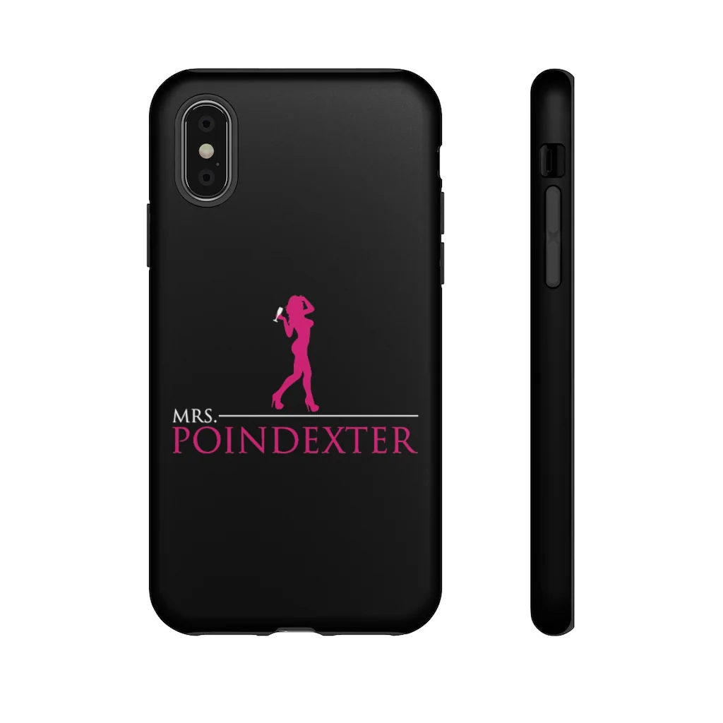 Mrs. Poindexter- Phone Case - in black - Image 70