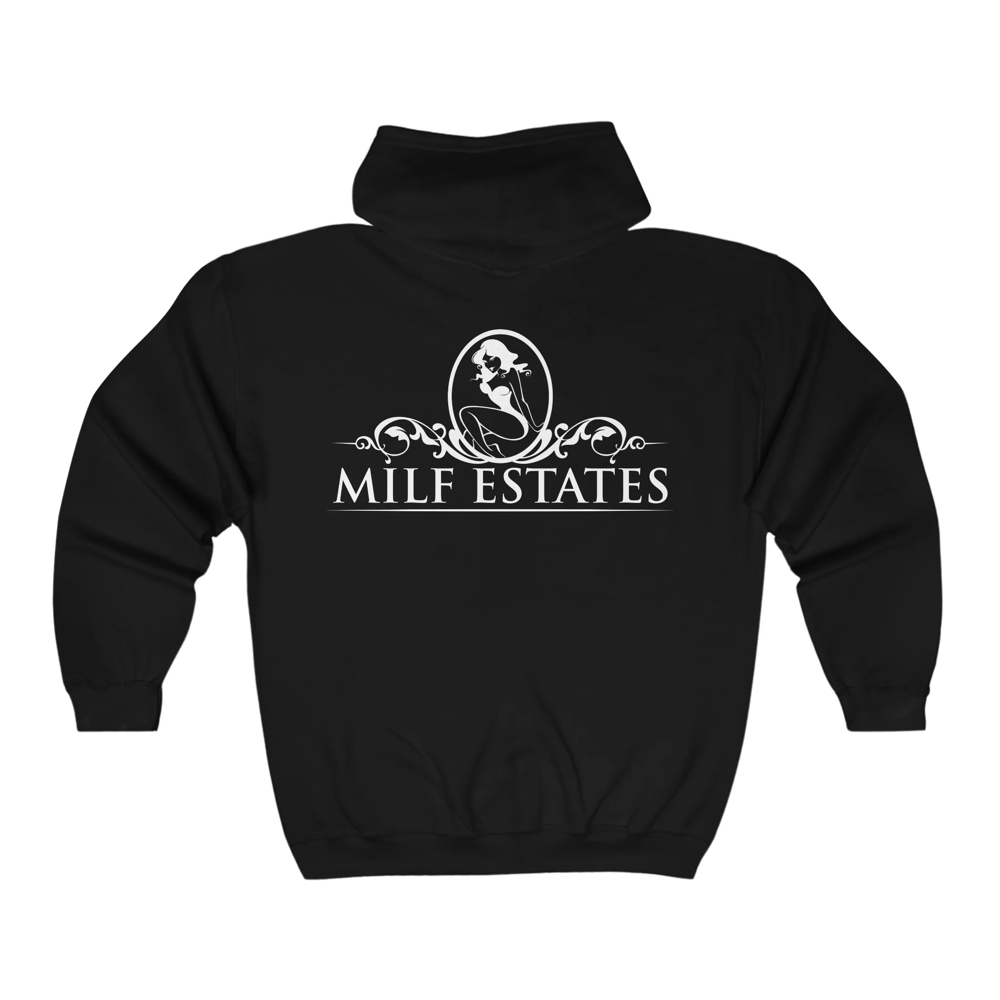 MILF ESTATES  Zip Hooded Sweatshirt - Image 2