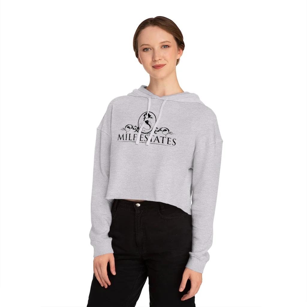 MILF ESTATES - Cropped Hooded Sweatshirt - Image 14