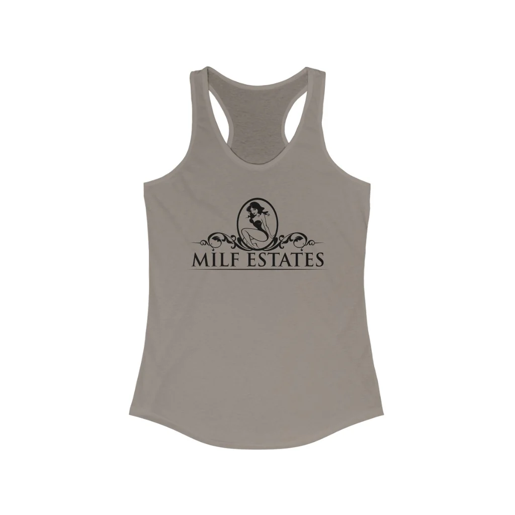 MILF ESTATES - Racerback Tank - Image 5