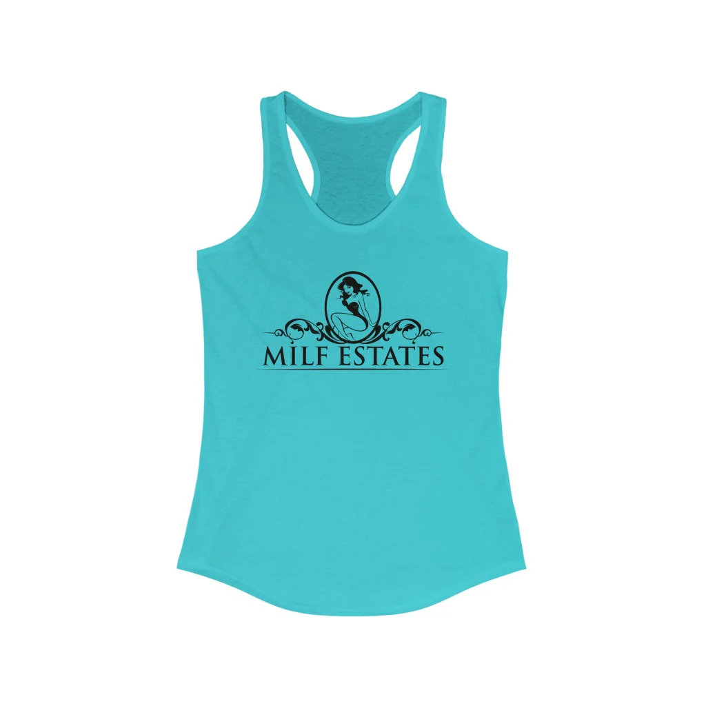 MILF ESTATES - Racerback Tank - Image 7