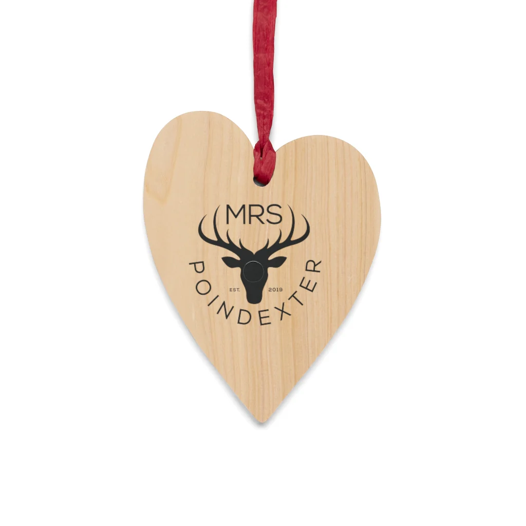 Mrs. Poindexter - Wooden Ornaments - Image 2